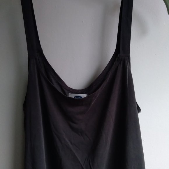 GRAY SPAGHETTI STRAP TANK TOP OLD NAVY SIZE SP SMALL PETITE WOMEN - Picture 2 of 8